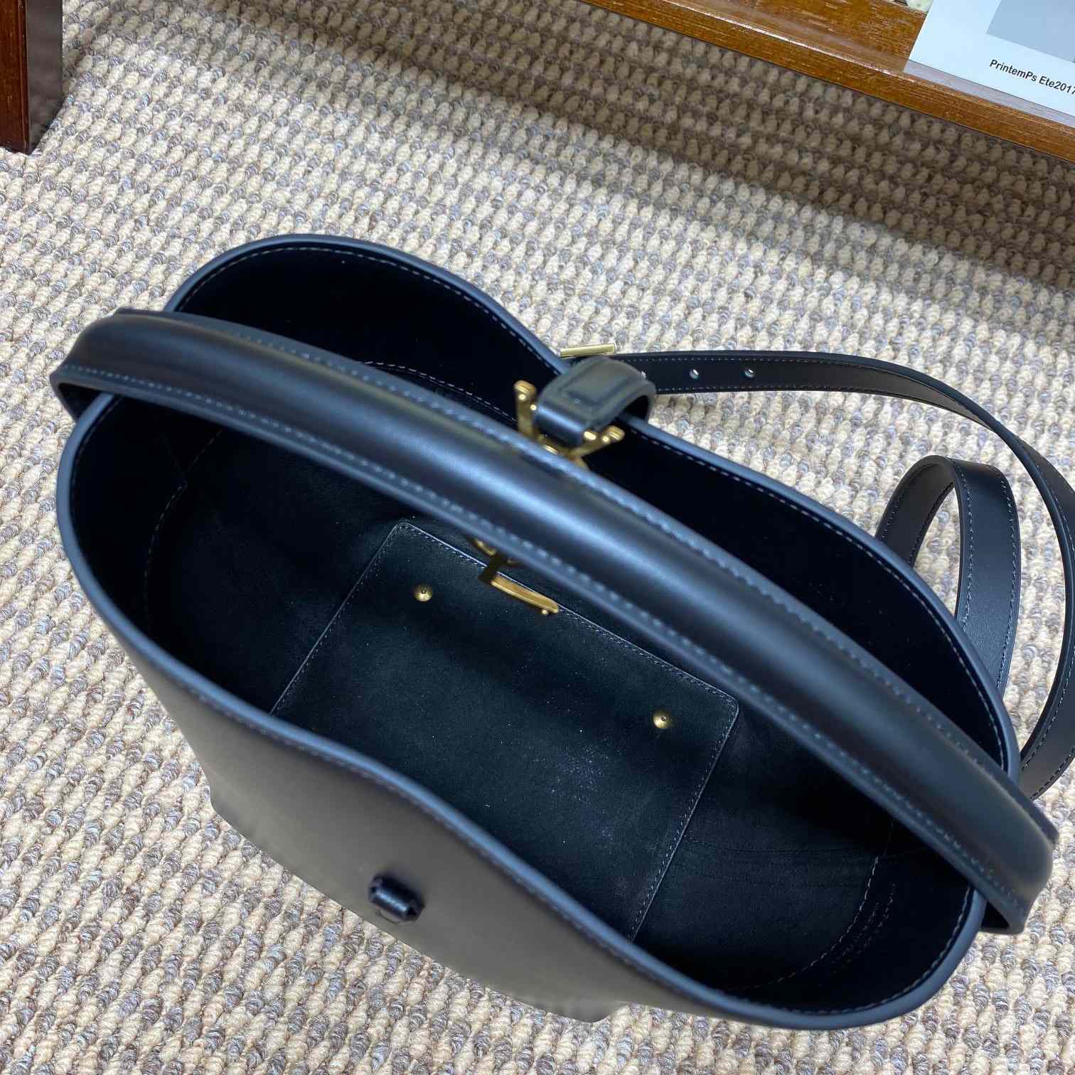 Saint Laurent Le 37 Small In Shiny Leather - DopestKickz