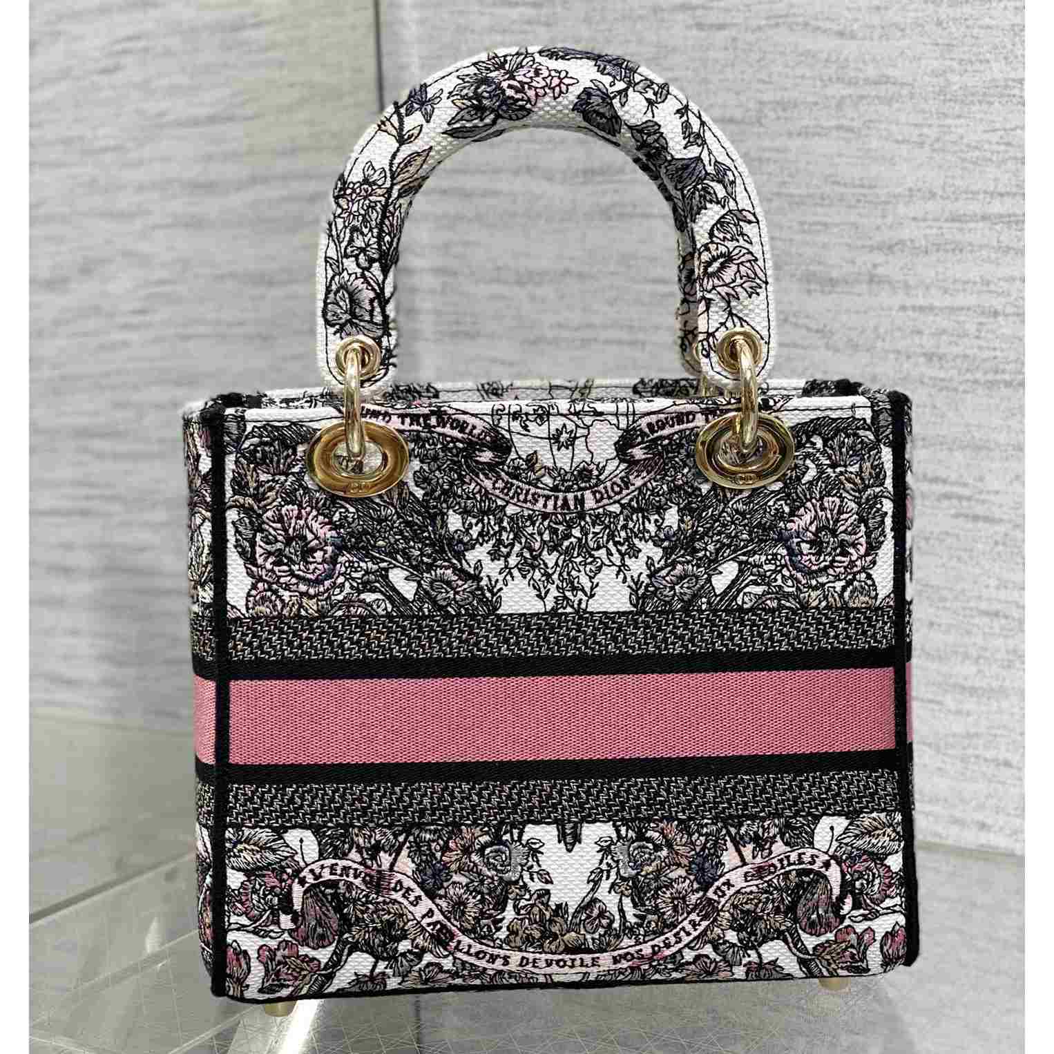 Dior Medium Lady D-lite Bag - DopestKickz