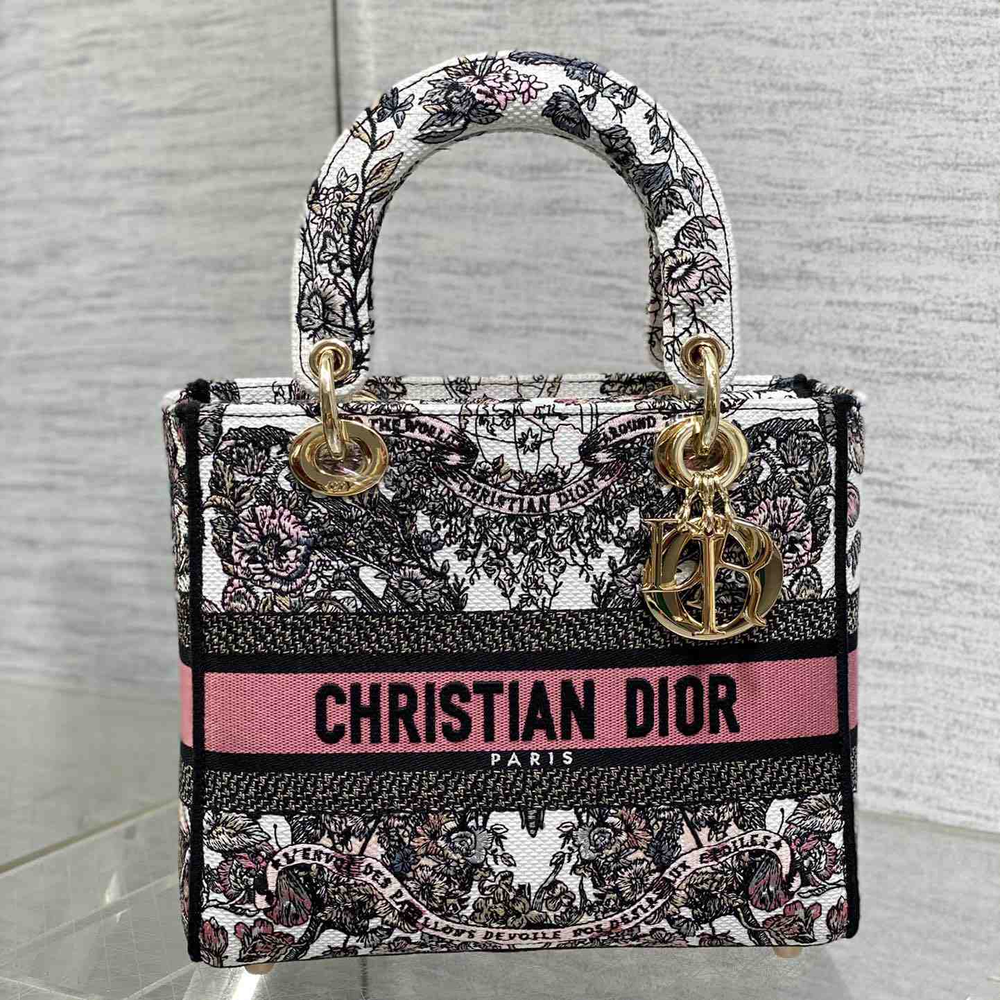 Dior Medium Lady D-lite Bag - DopestKickz