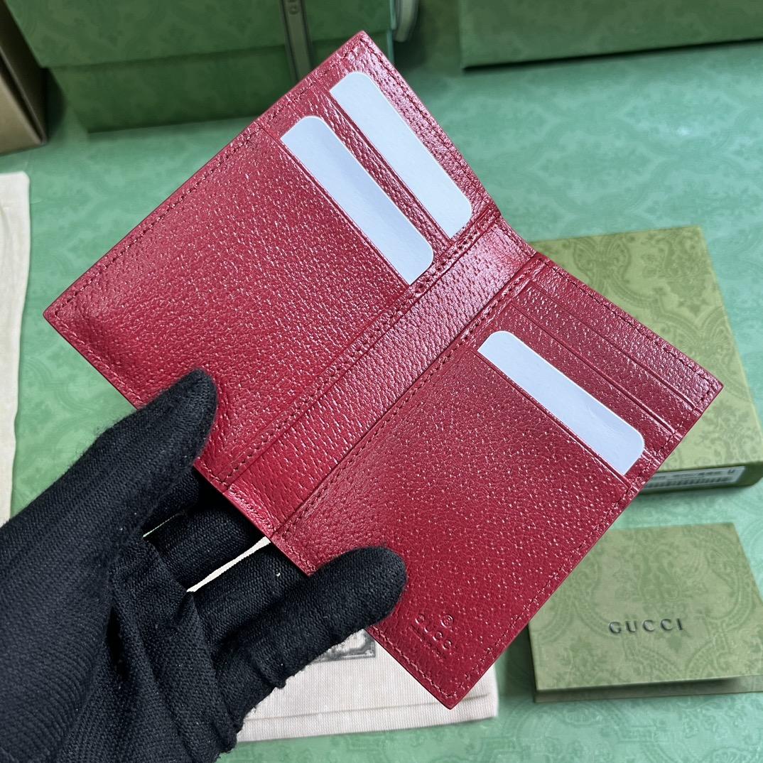 Gucci Long Card Case With GG Detail - DopestKickz
