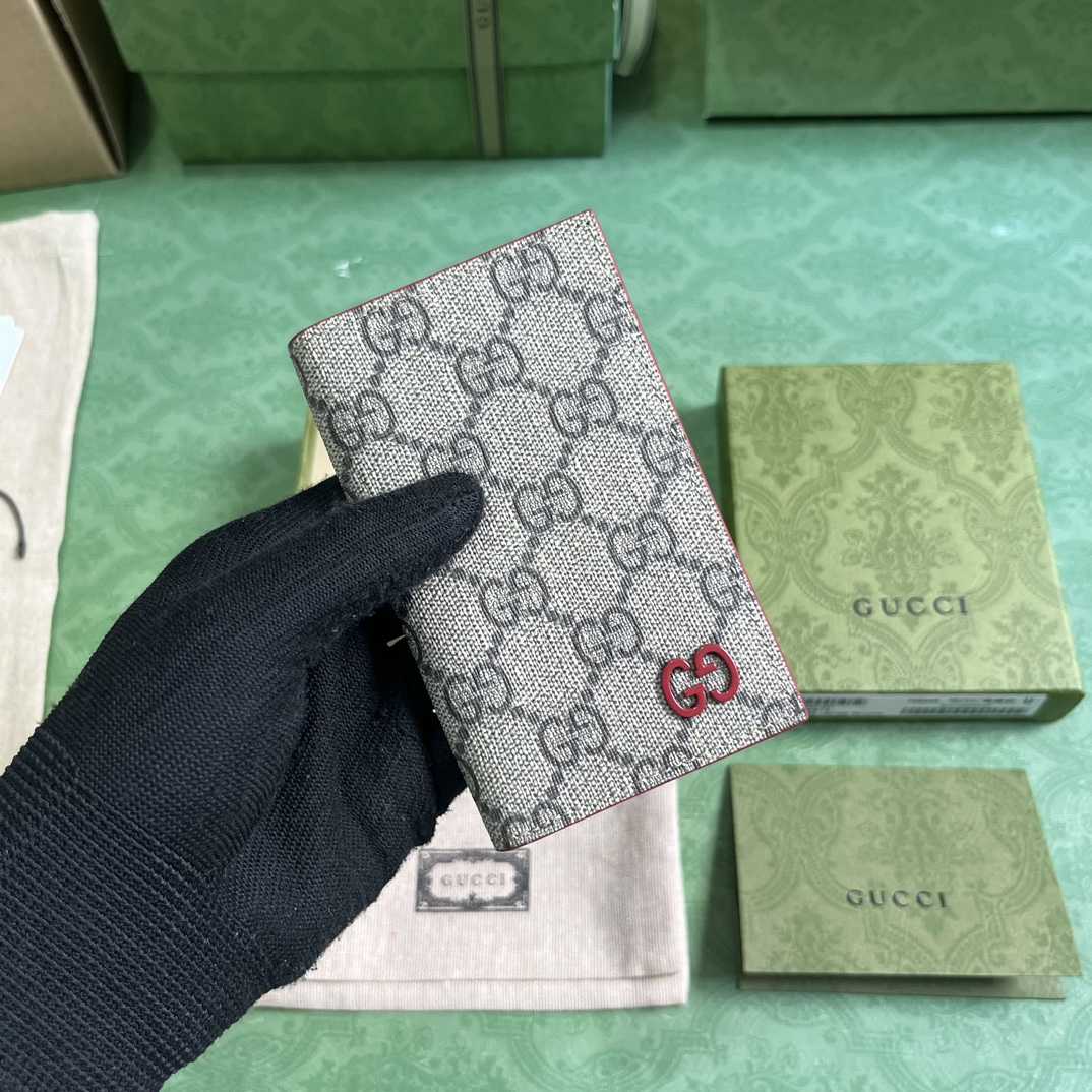 Gucci Long Card Case With GG Detail - DopestKickz
