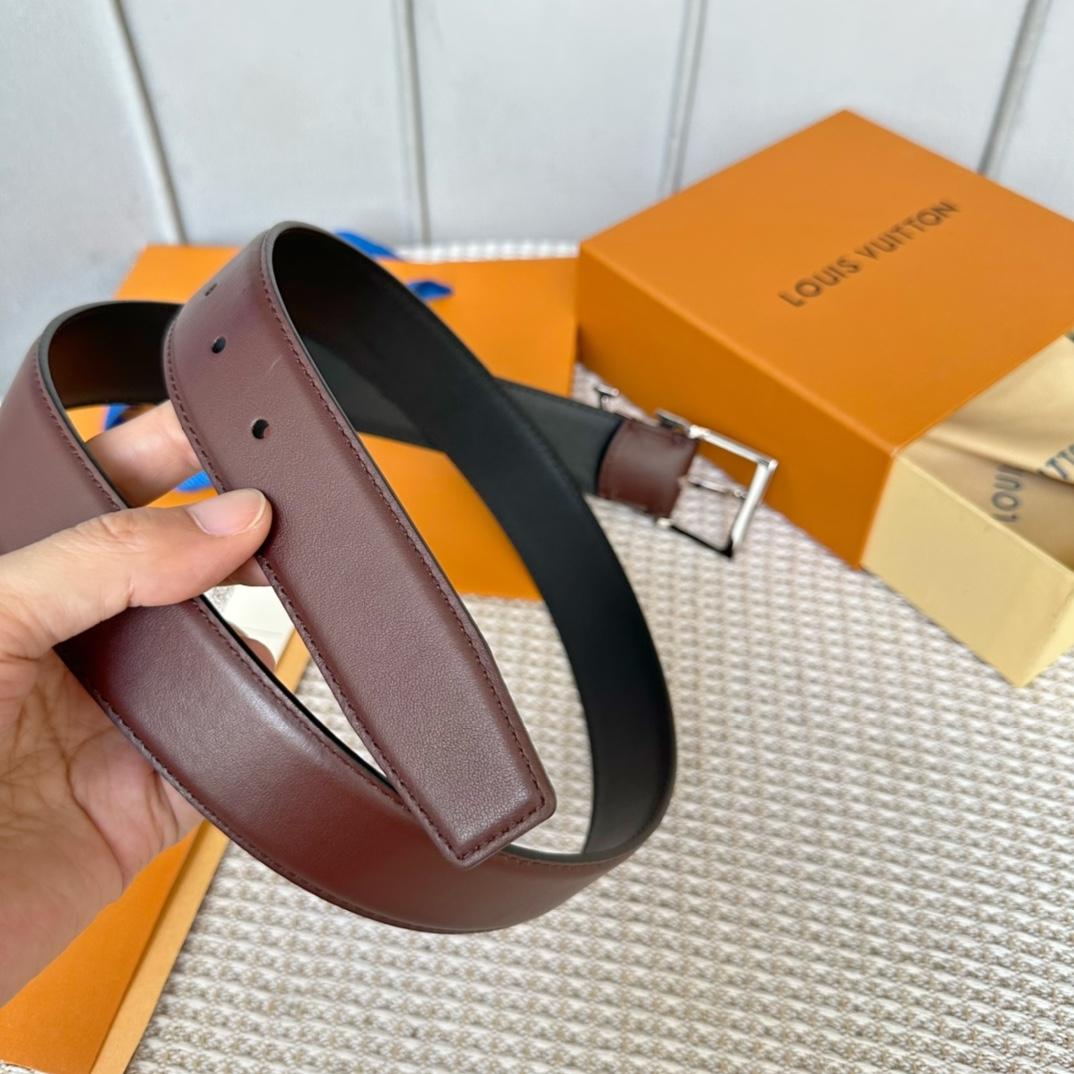 Louis Vuitton LV Skyline 35mm Belt - DopestKickz