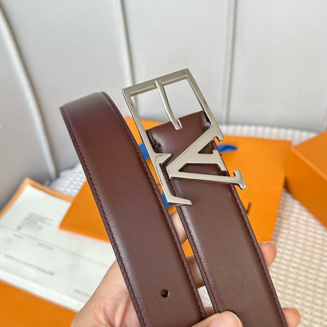 Louis Vuitton LV Skyline 35mm Belt - DopestKickz