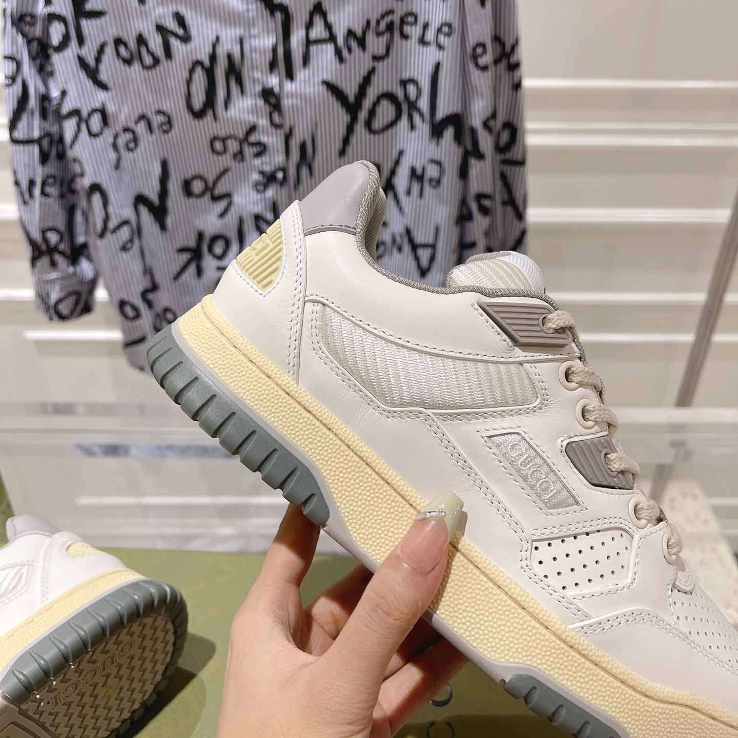 Gucci Distressed Effect Sneaker - DopestKickz