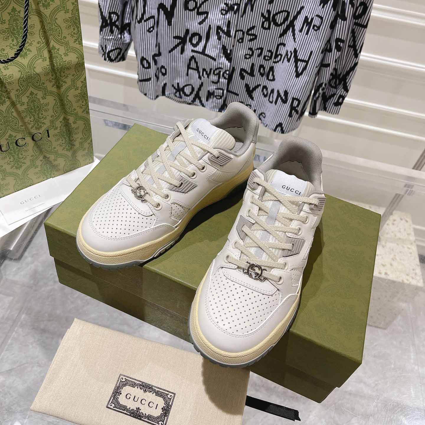 Gucci Distressed Effect Sneaker - DopestKickz