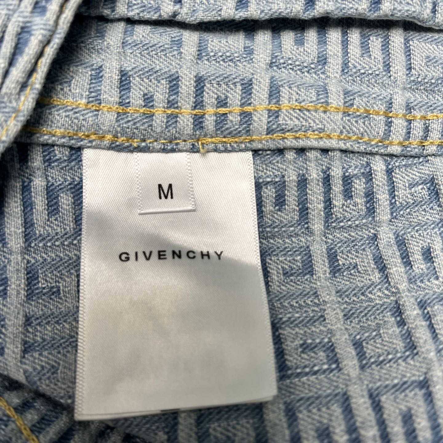 Givenchy 4G Denim Oversized Sleeveless Jacket - DopestKickz