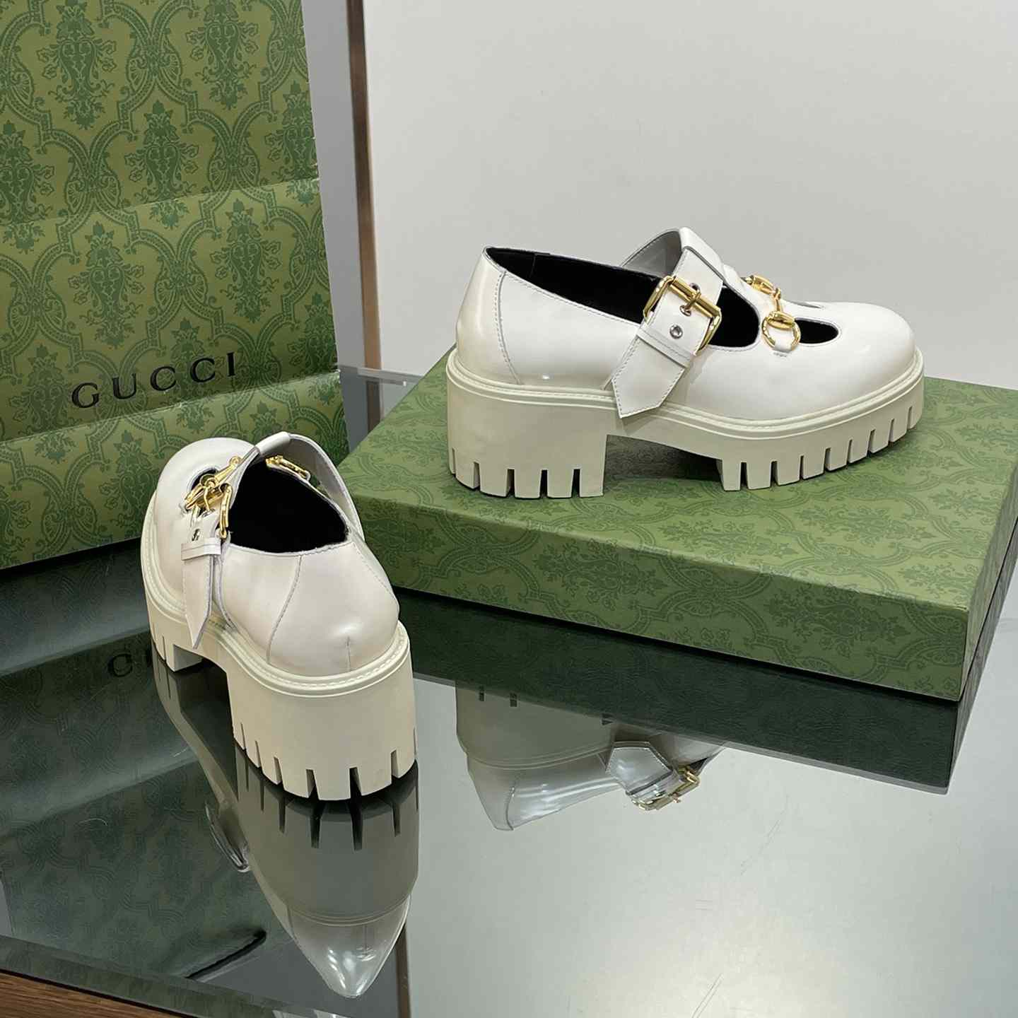 Gucci Women's Loafer With Horsebit - DopestKickz