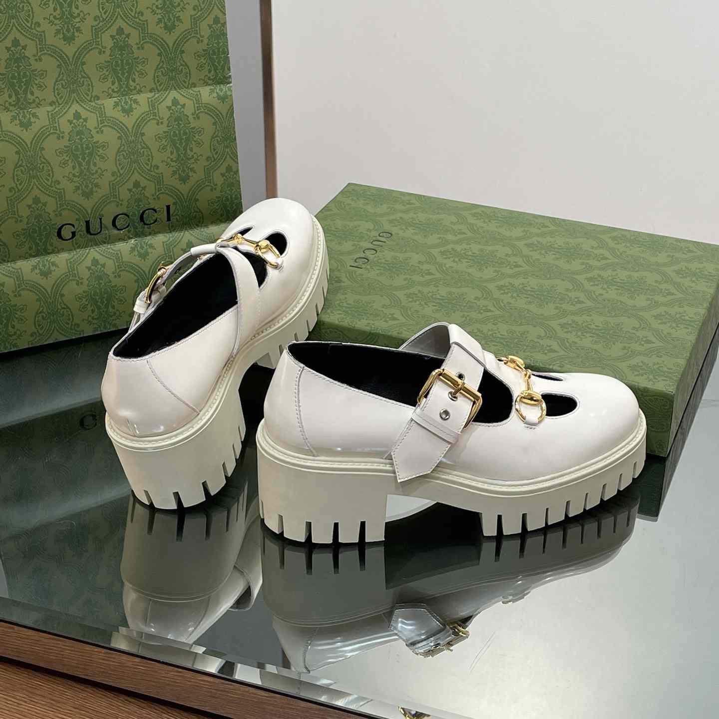 Gucci Women's Loafer With Horsebit - DopestKickz