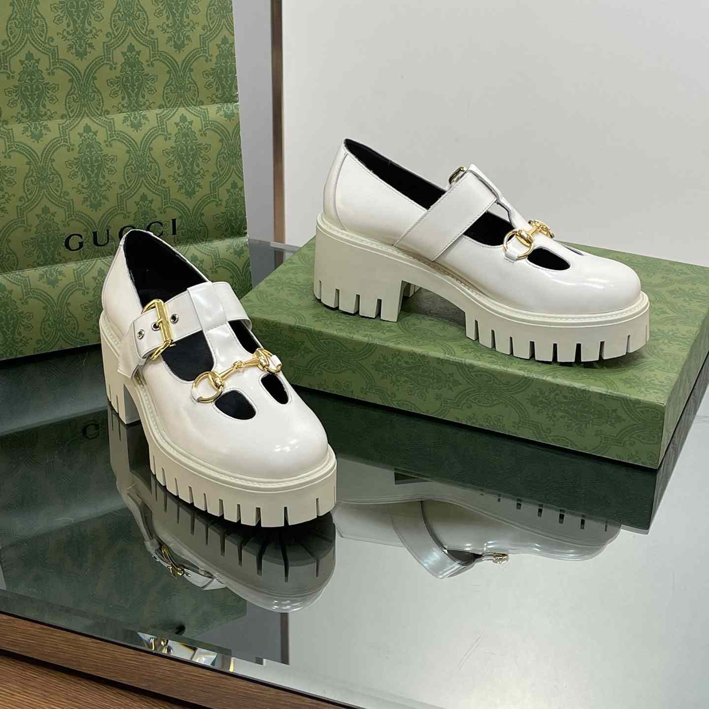 Gucci Women's Loafer With Horsebit - DopestKickz