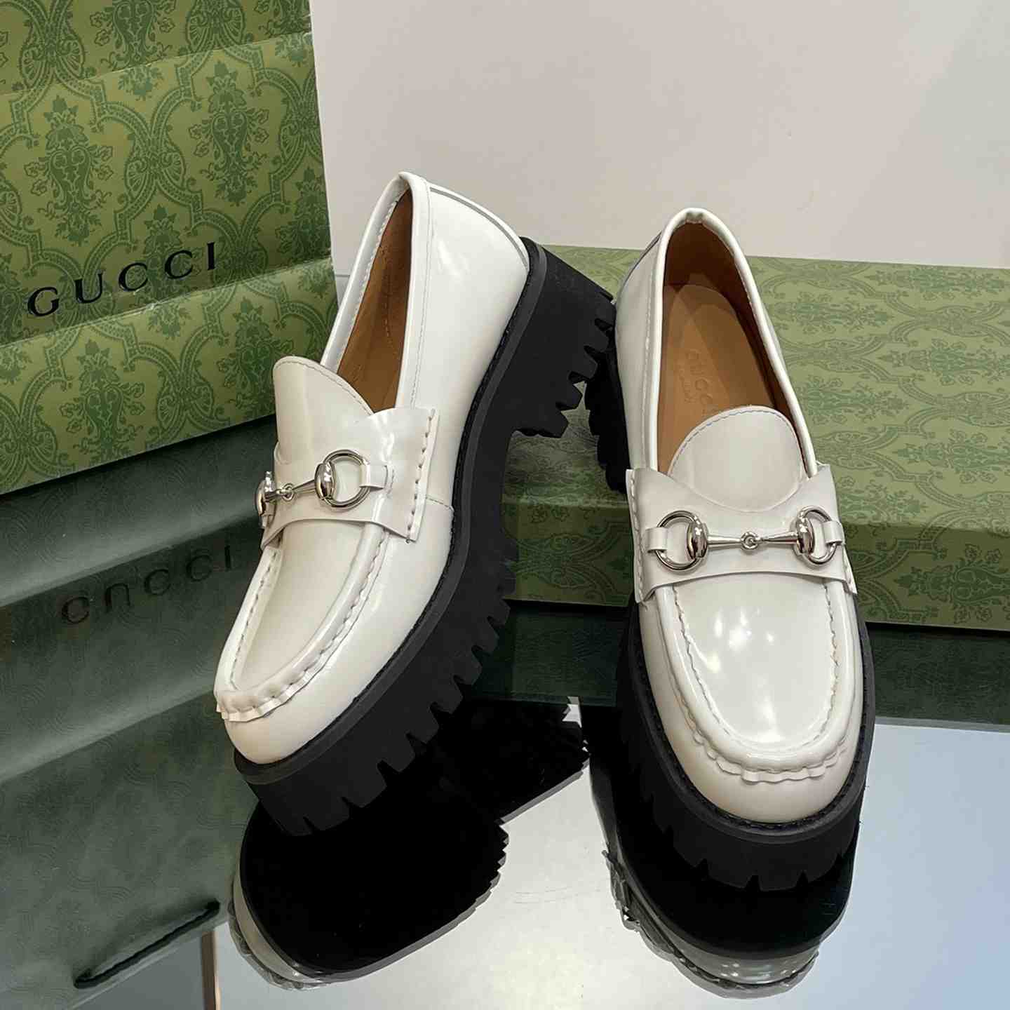 Gucci Women's Loafer With Horsebit - DopestKickz