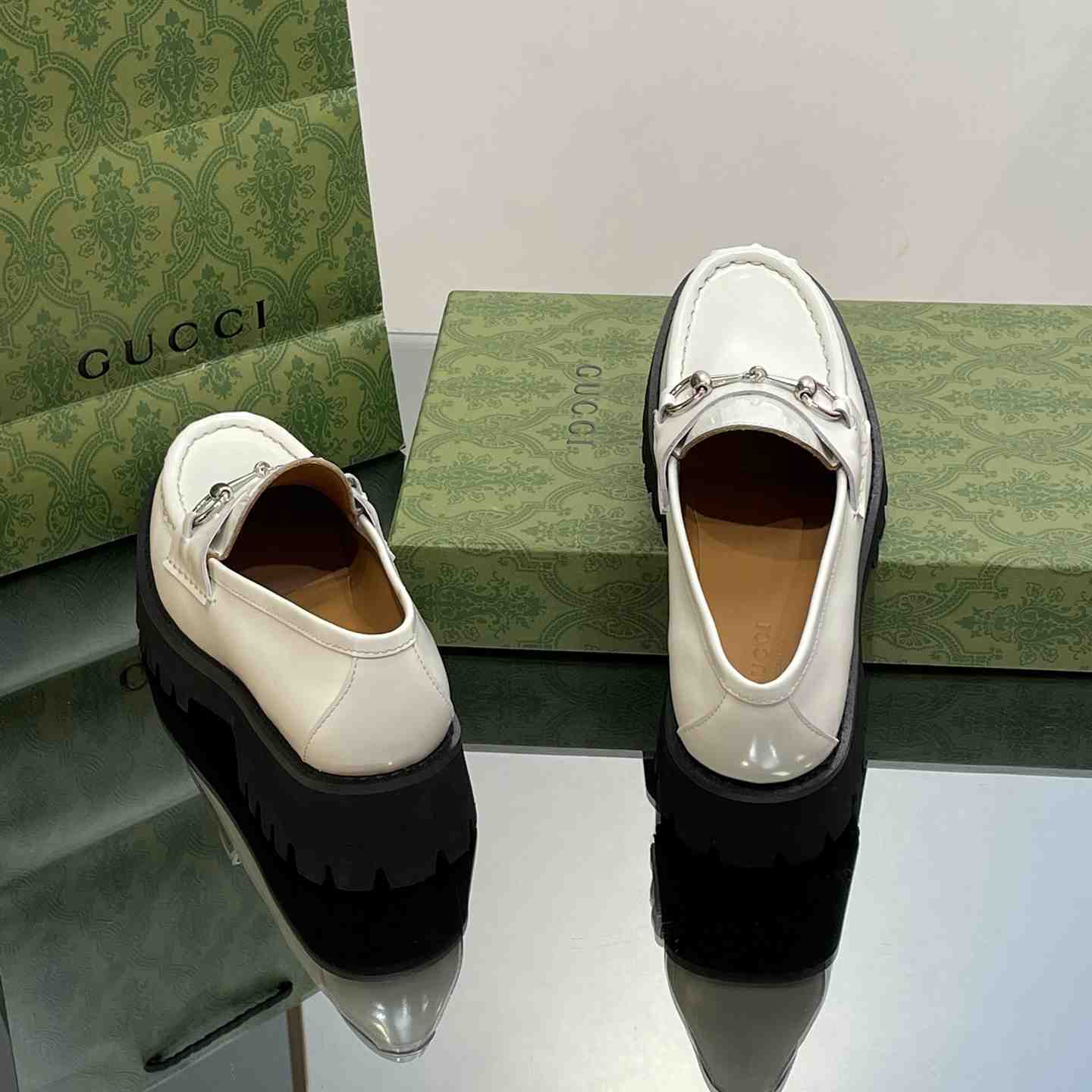 Gucci Women's Loafer With Horsebit - DopestKickz