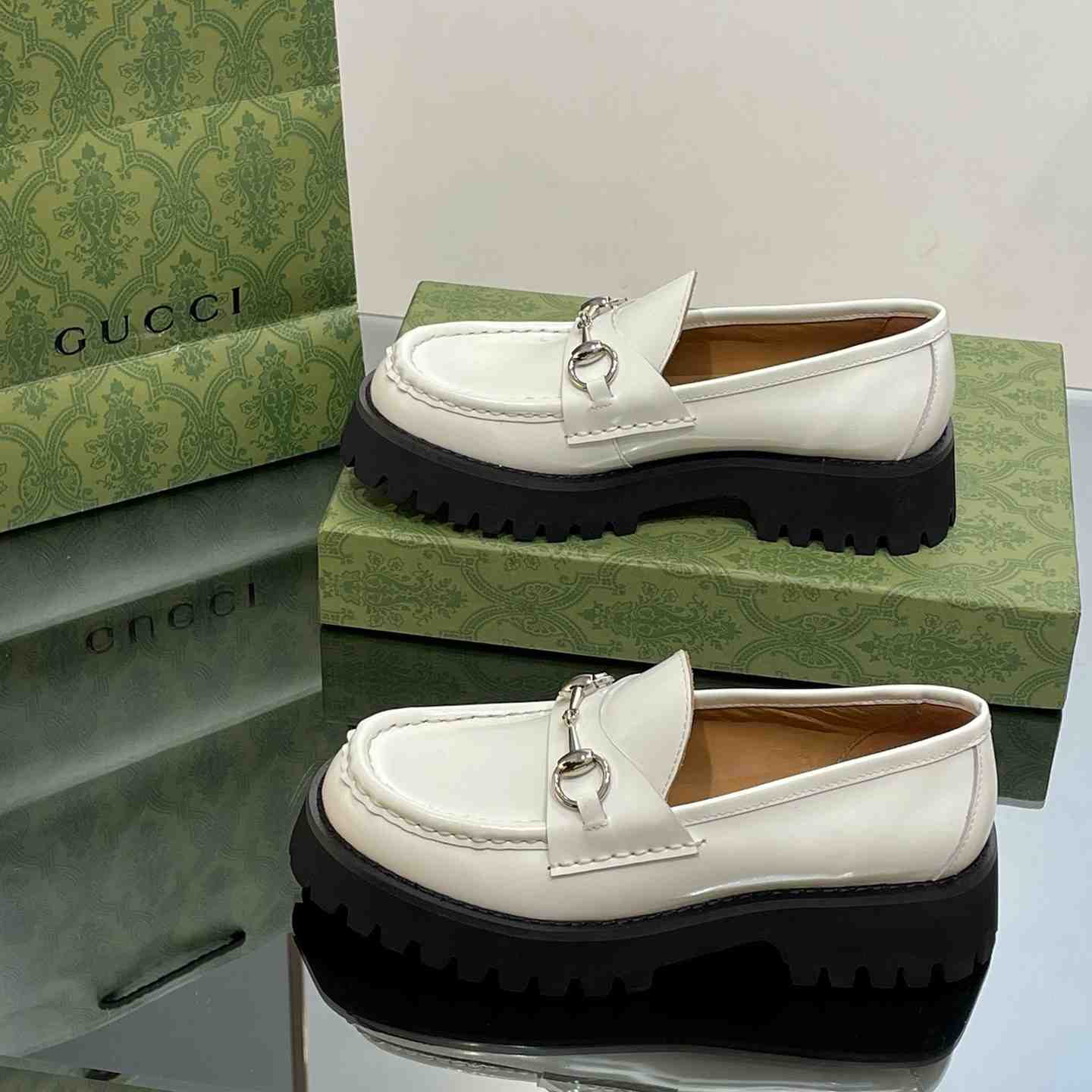 Gucci Women's Loafer With Horsebit - DopestKickz