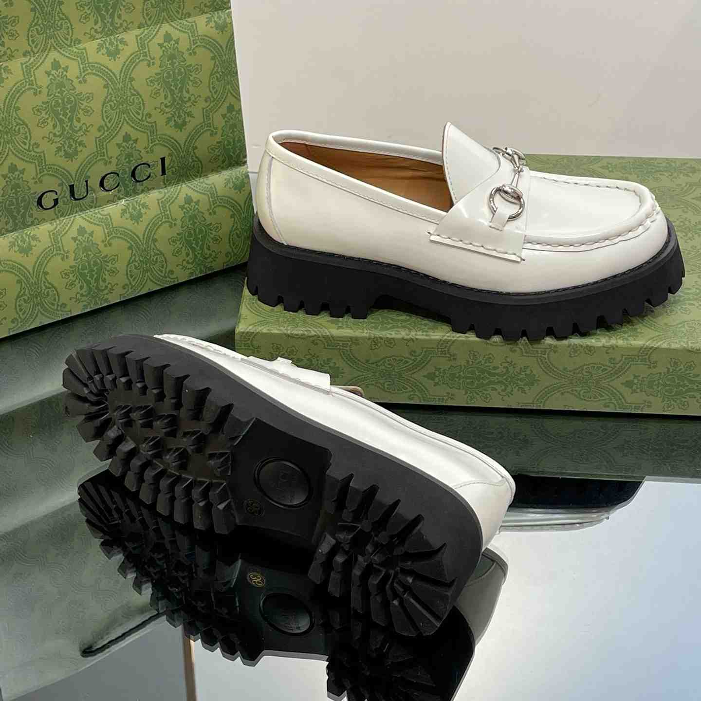 Gucci Women's Loafer With Horsebit - DopestKickz