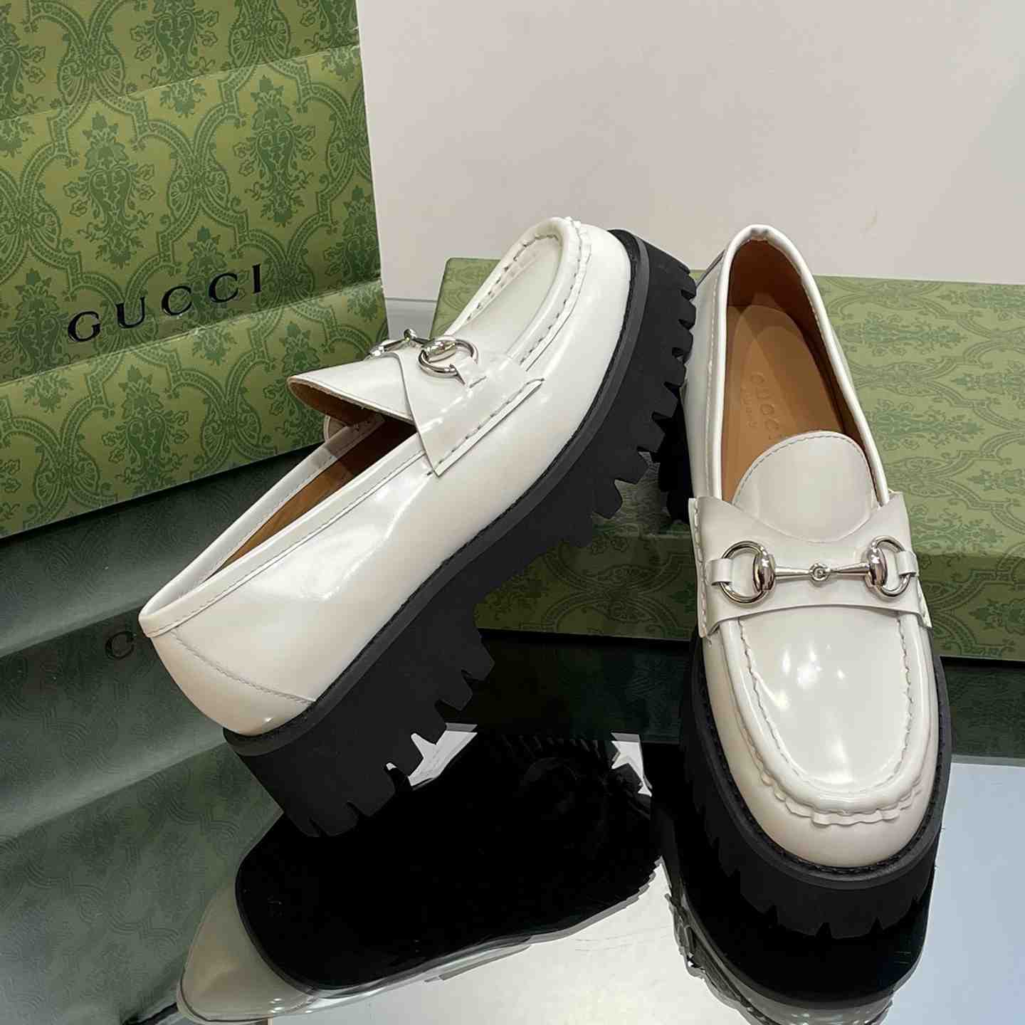 Gucci Women's Loafer With Horsebit - DopestKickz