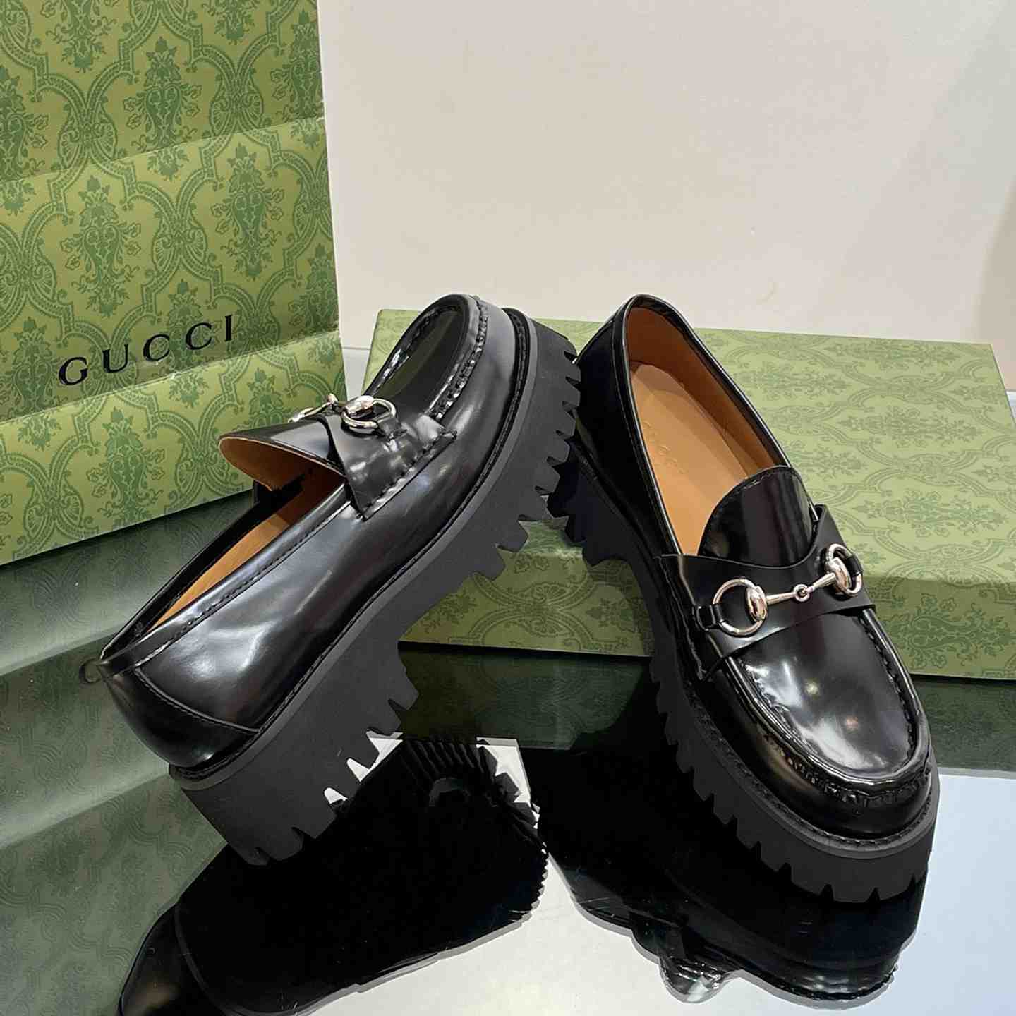Gucci Women's Loafer With Horsebit - DopestKickz