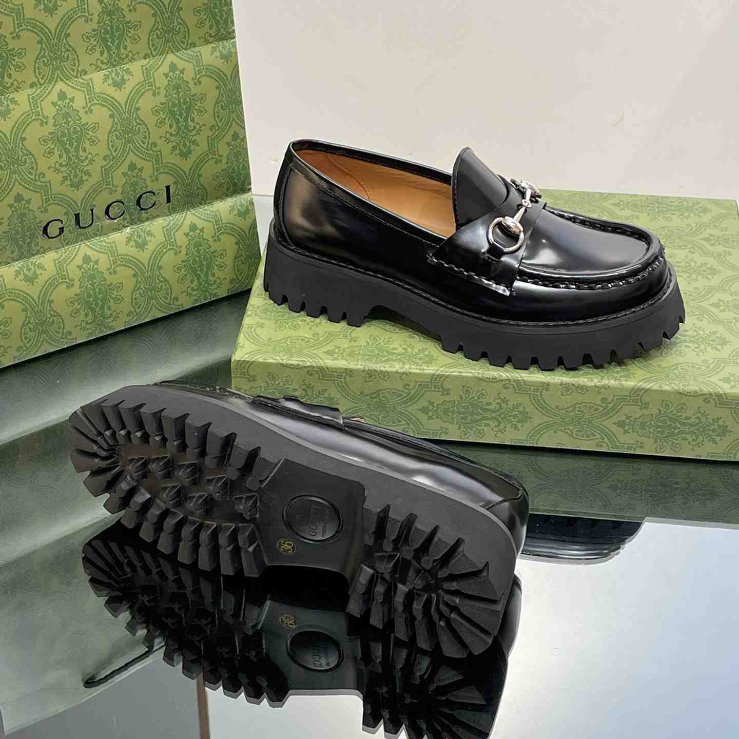 Gucci Women's Loafer With Horsebit - DopestKickz