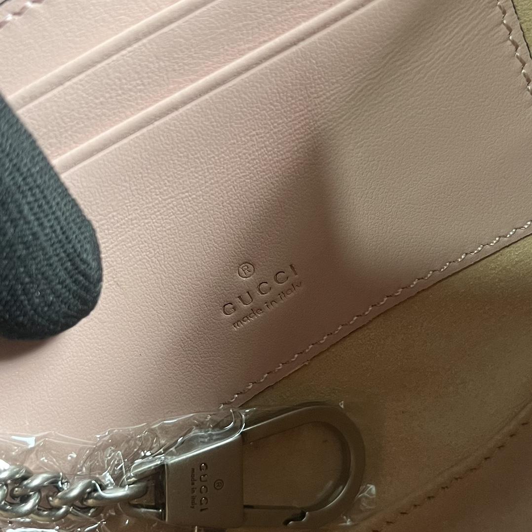 Gucci GG Marmont Matelasse Chain Mini Bag (20x 14.5x 4cm) - DopestKickz