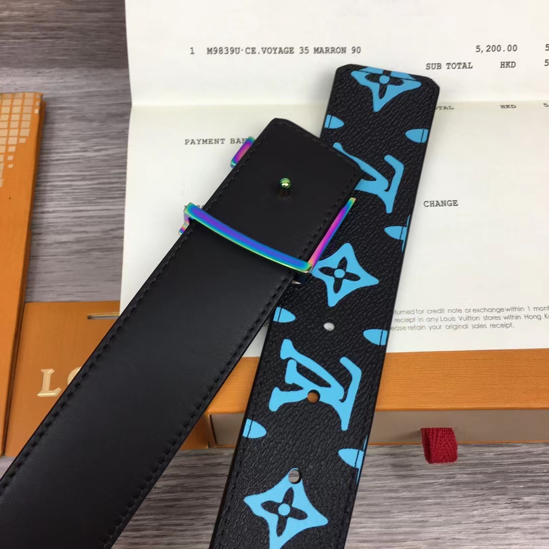 Louis Vuitton LV Shape Reversible Belt  - DopestKickz
