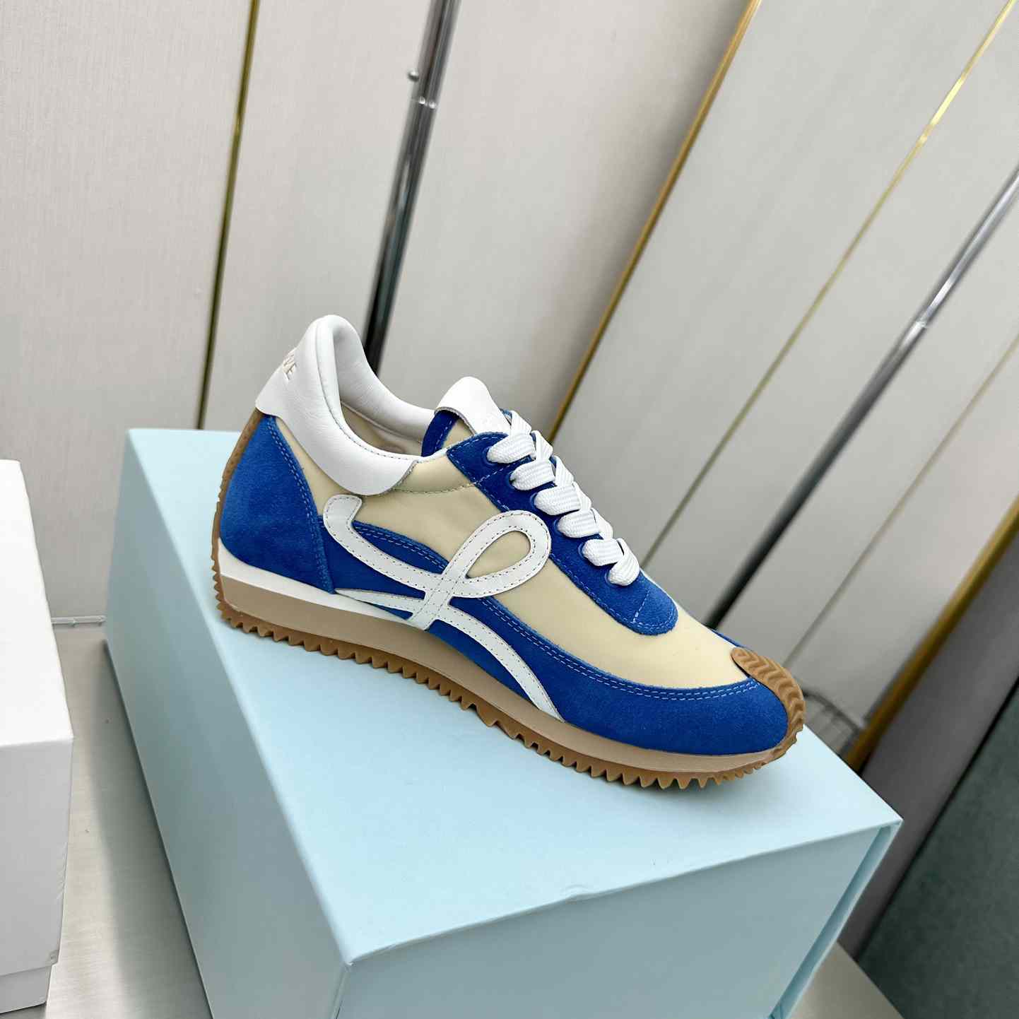 Loewe Flow Runner In Nylon And Suede - DopestKickz