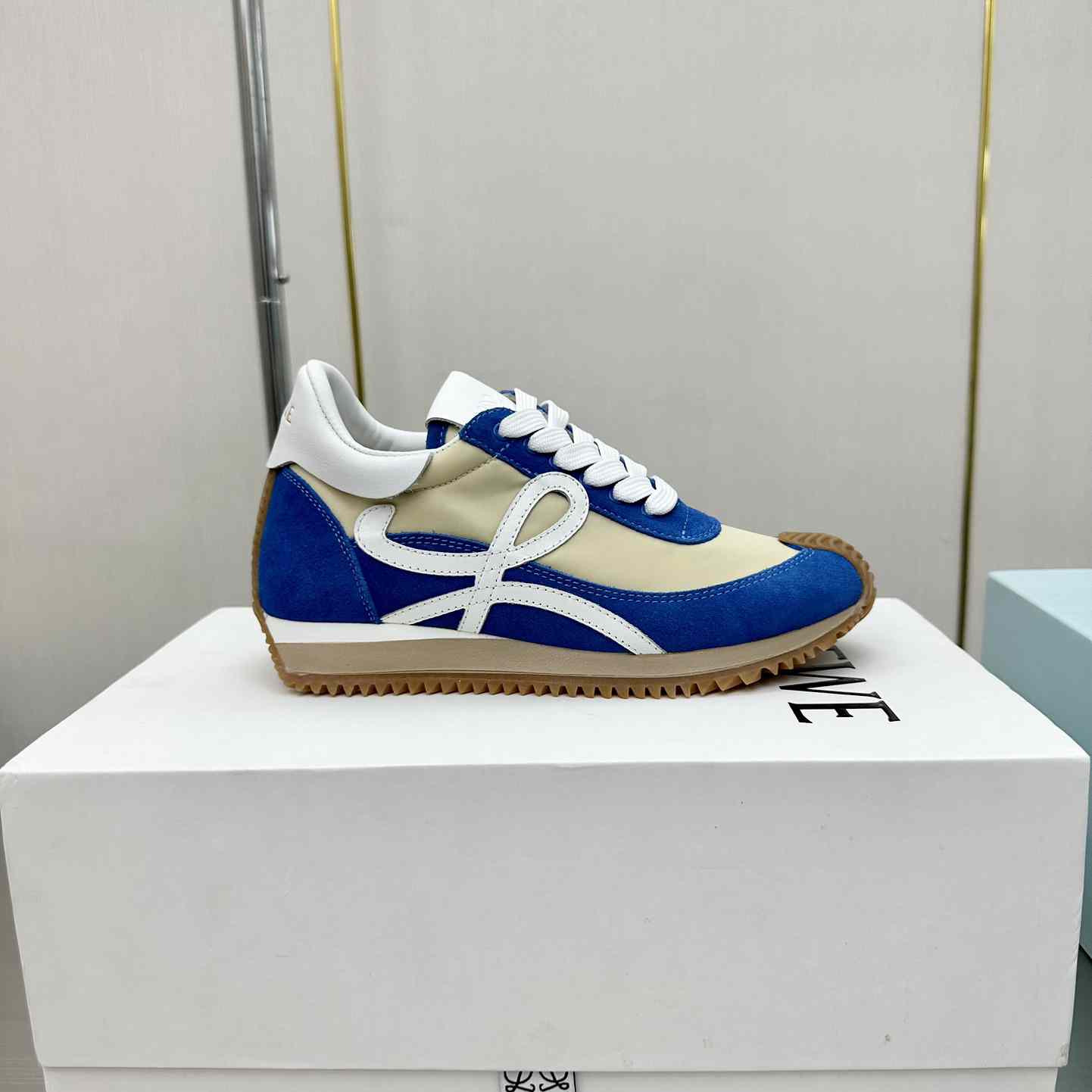 Loewe Flow Runner In Nylon And Suede - DopestKickz