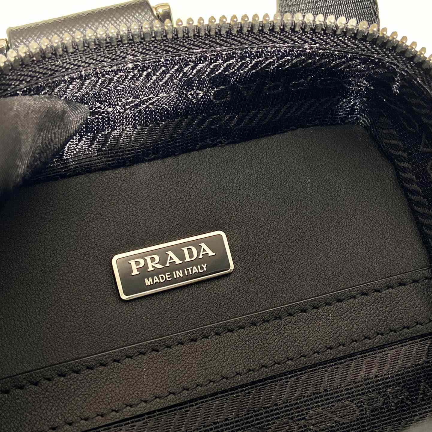 Prada Brique Saffiano Leather Bag - DopestKickz