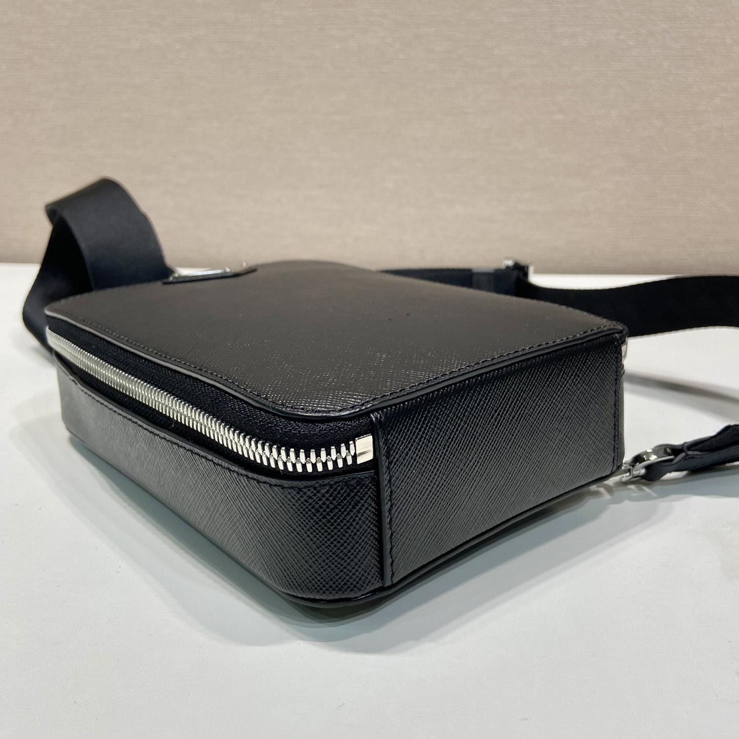 Prada Brique Saffiano Leather Bag - DopestKickz