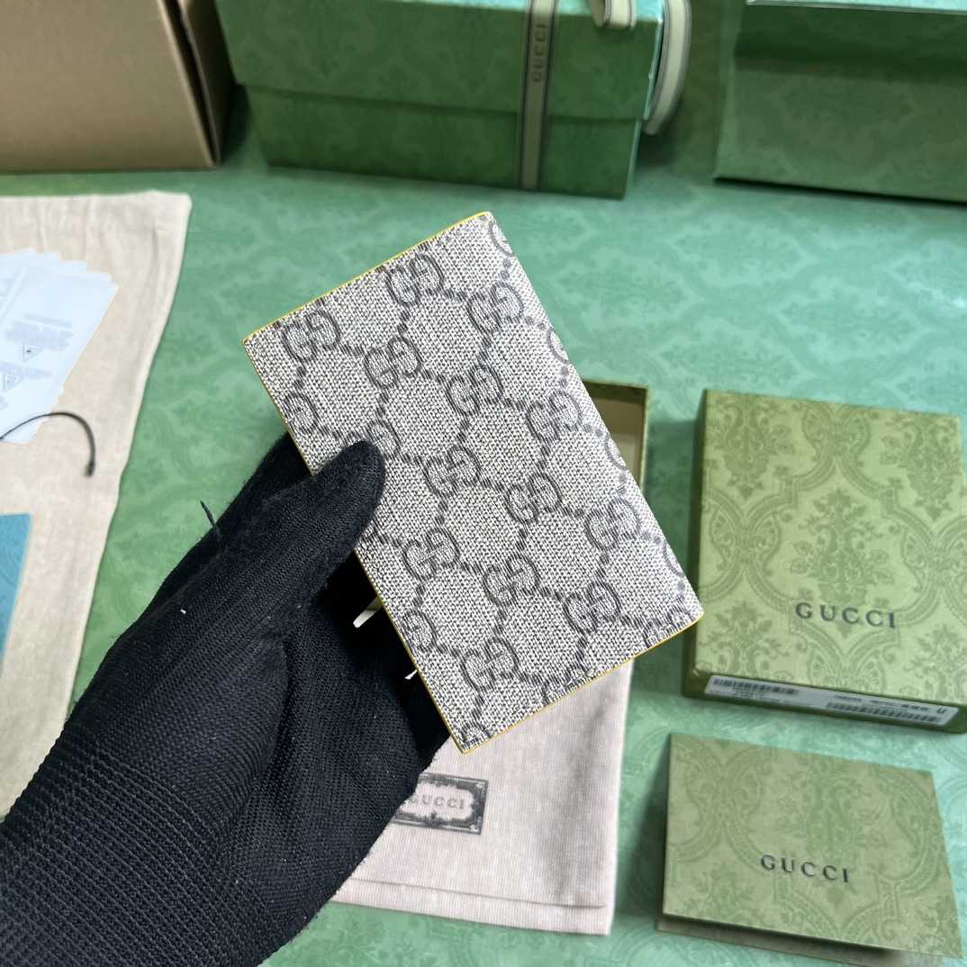 Gucci Long Card Case With GG Detail - DopestKickz