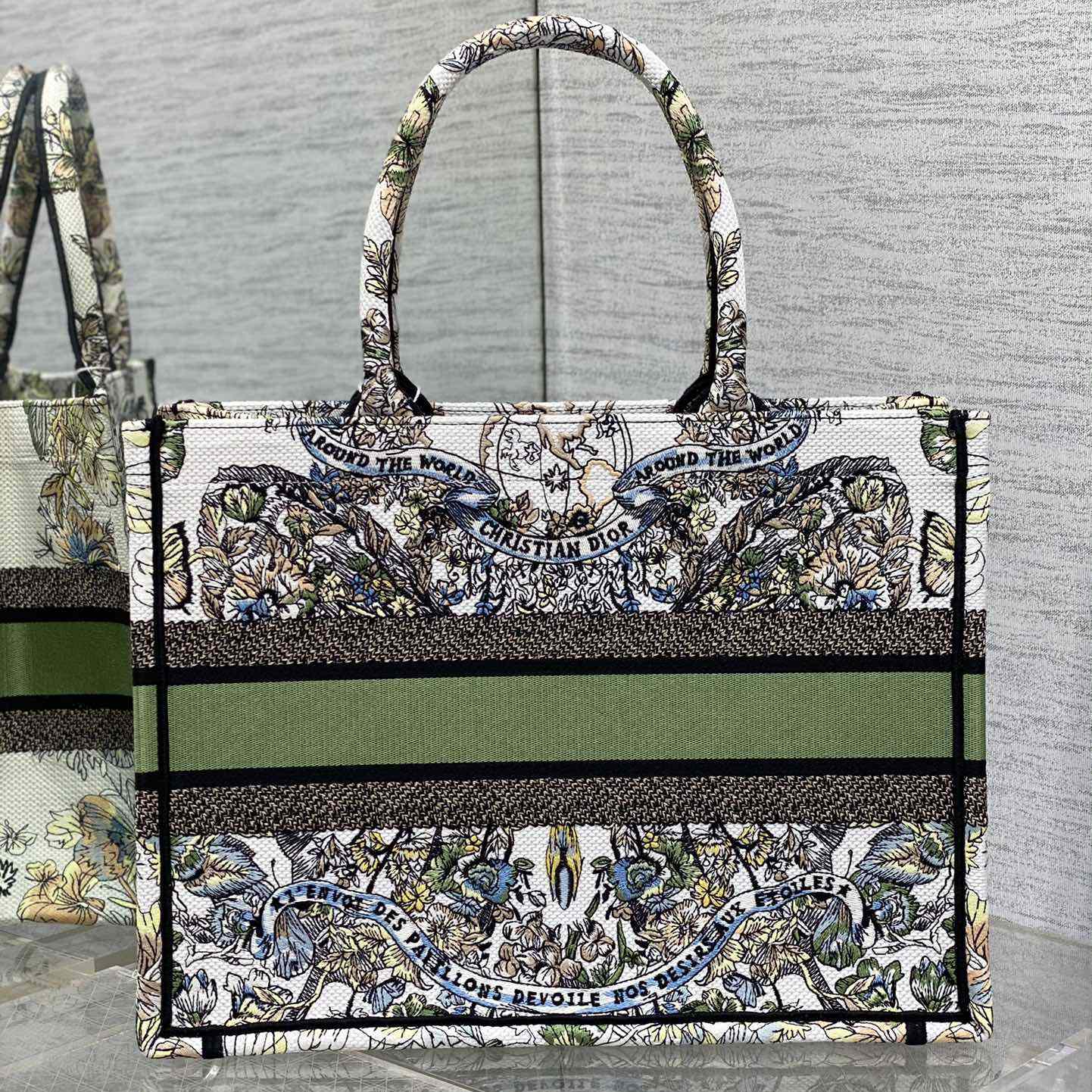 Dior Medium Dior Book Tote - DopestKickz