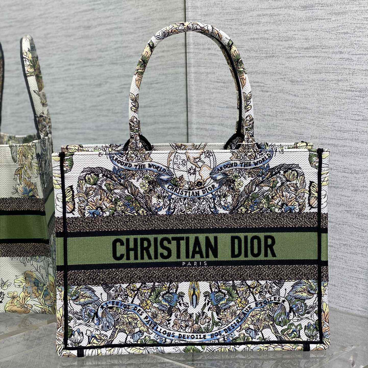 Dior Medium Dior Book Tote - DopestKickz