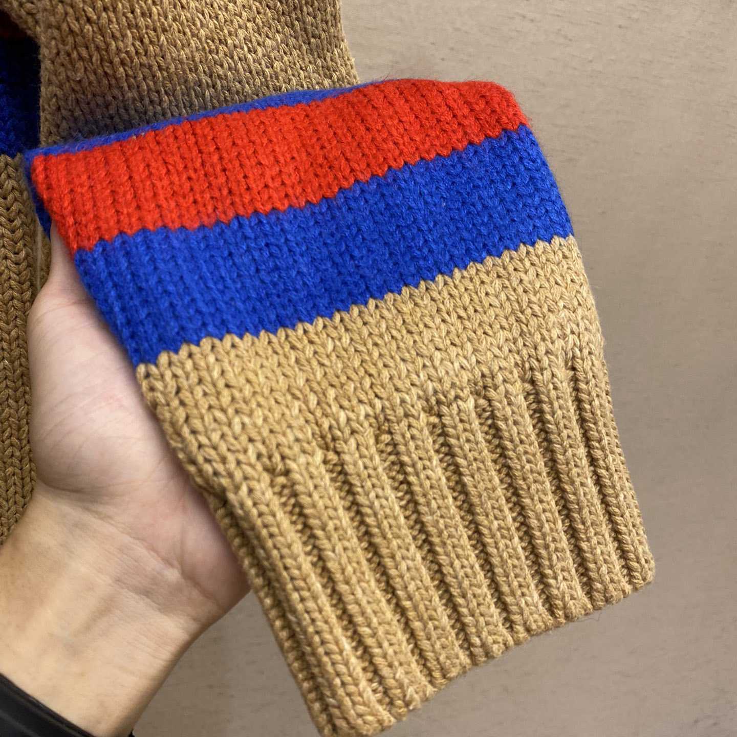 Gucci Wool Mohair Sweater With Web Intarsia - DopestKickz