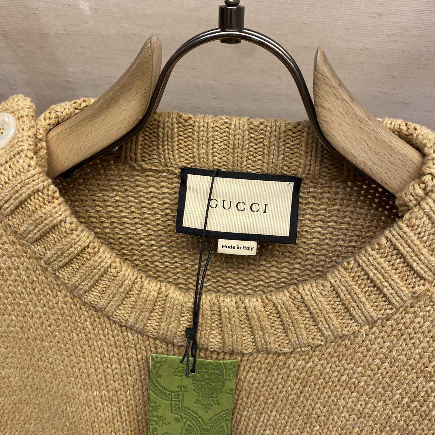 Gucci Wool Mohair Sweater With Web Intarsia - DopestKickz