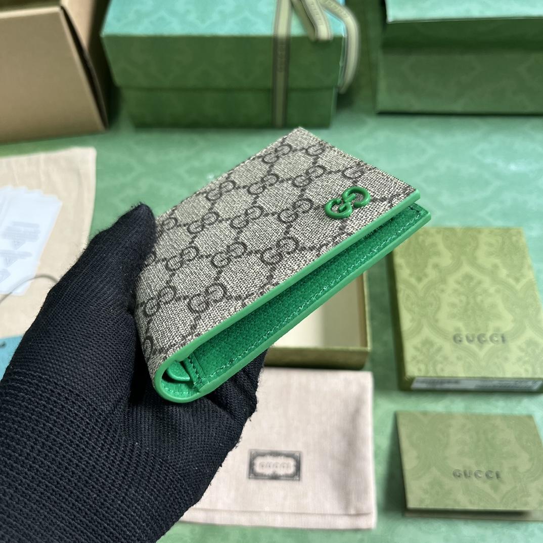 Gucci Wallet With GG Detail - DopestKickz