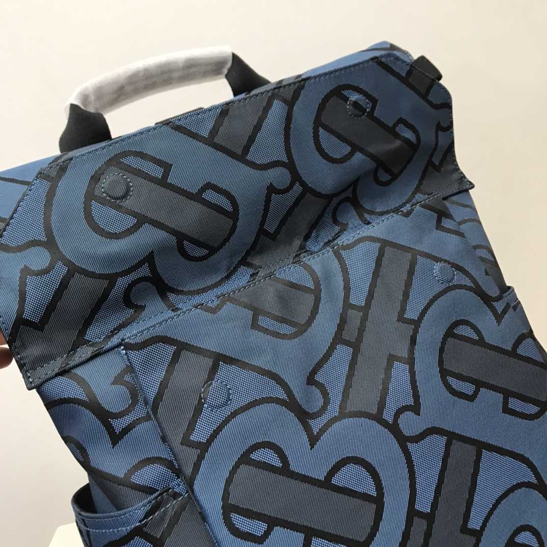 Burberry Orville Monogram-jacquard Backpack (36 x 19x 58cm) - DopestKickz