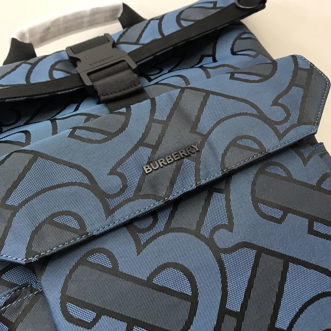 Burberry Orville Monogram-jacquard Backpack (36 x 19x 58cm) - DopestKickz