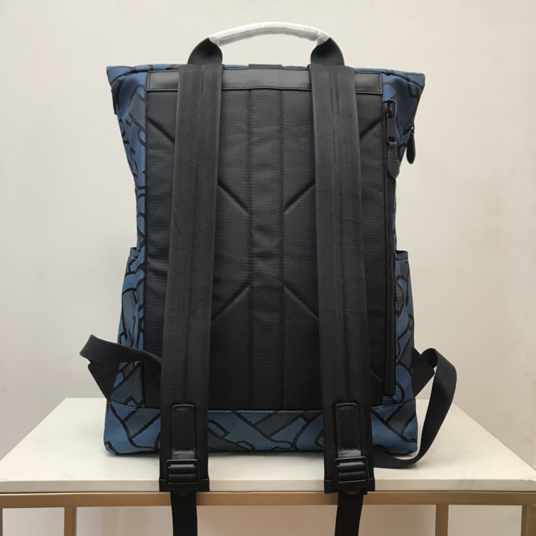 Burberry Orville Monogram-jacquard Backpack (36 x 19x 58cm) - DopestKickz