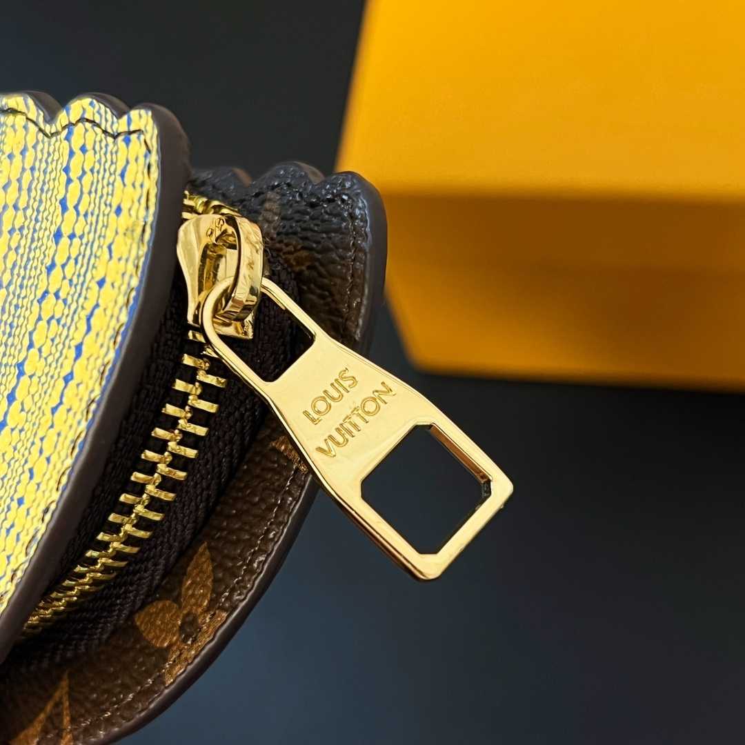 Louis Vuitton LV x YK Pumpkin Coin Purse - DopestKickz