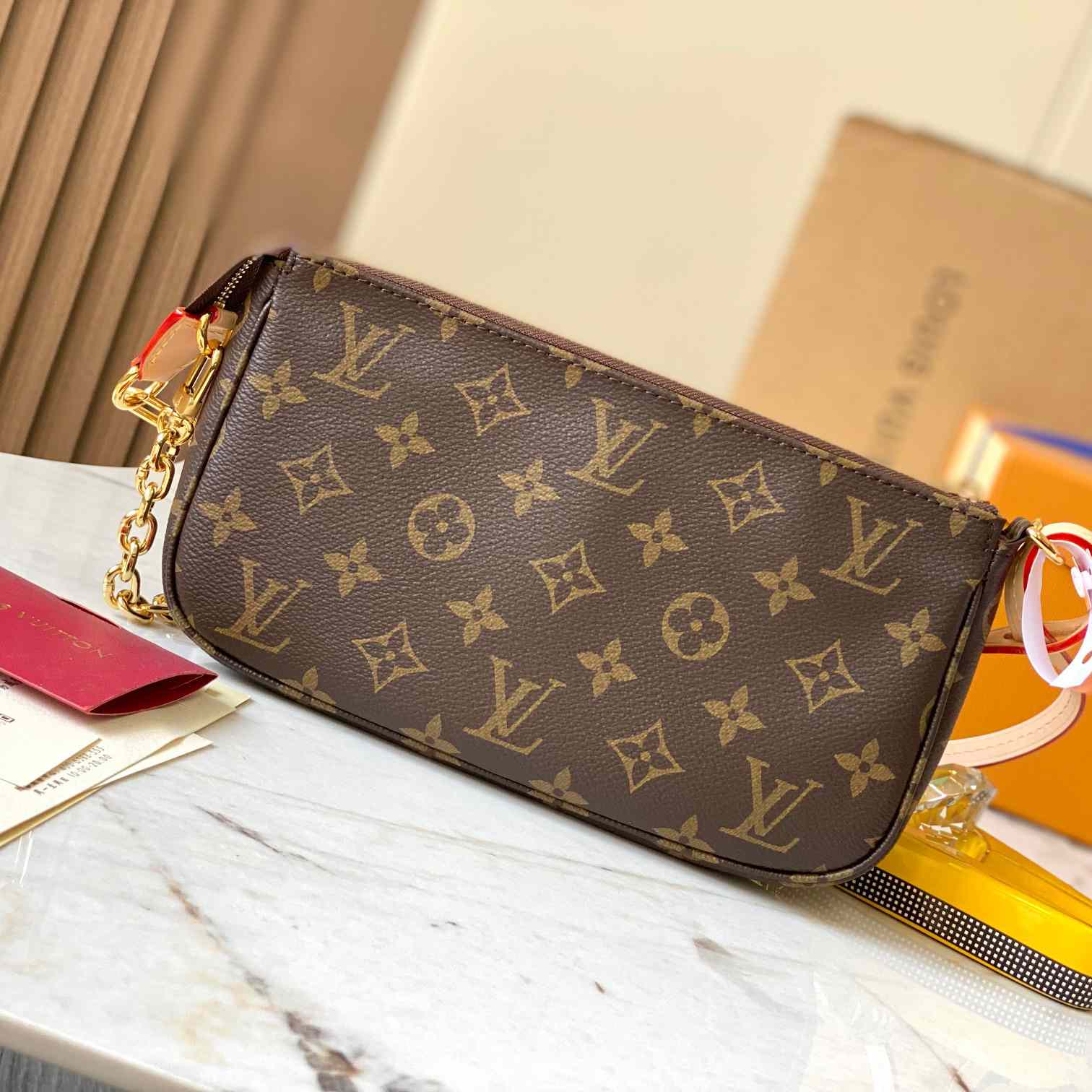 Louis Vuitton Pochette Accessoires  (23.5x13.5x4cm)  M82766 - DopestKickz