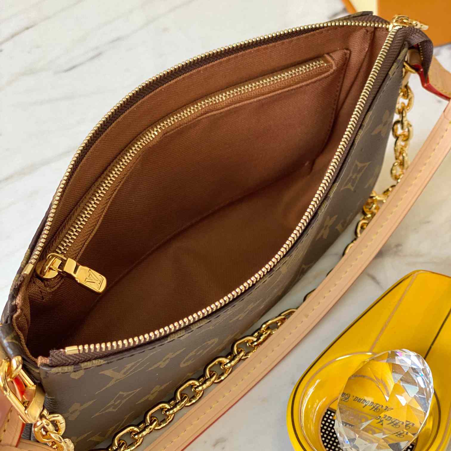 Louis Vuitton Pochette Accessoires  (23.5x13.5x4cm)  M82766 - DopestKickz