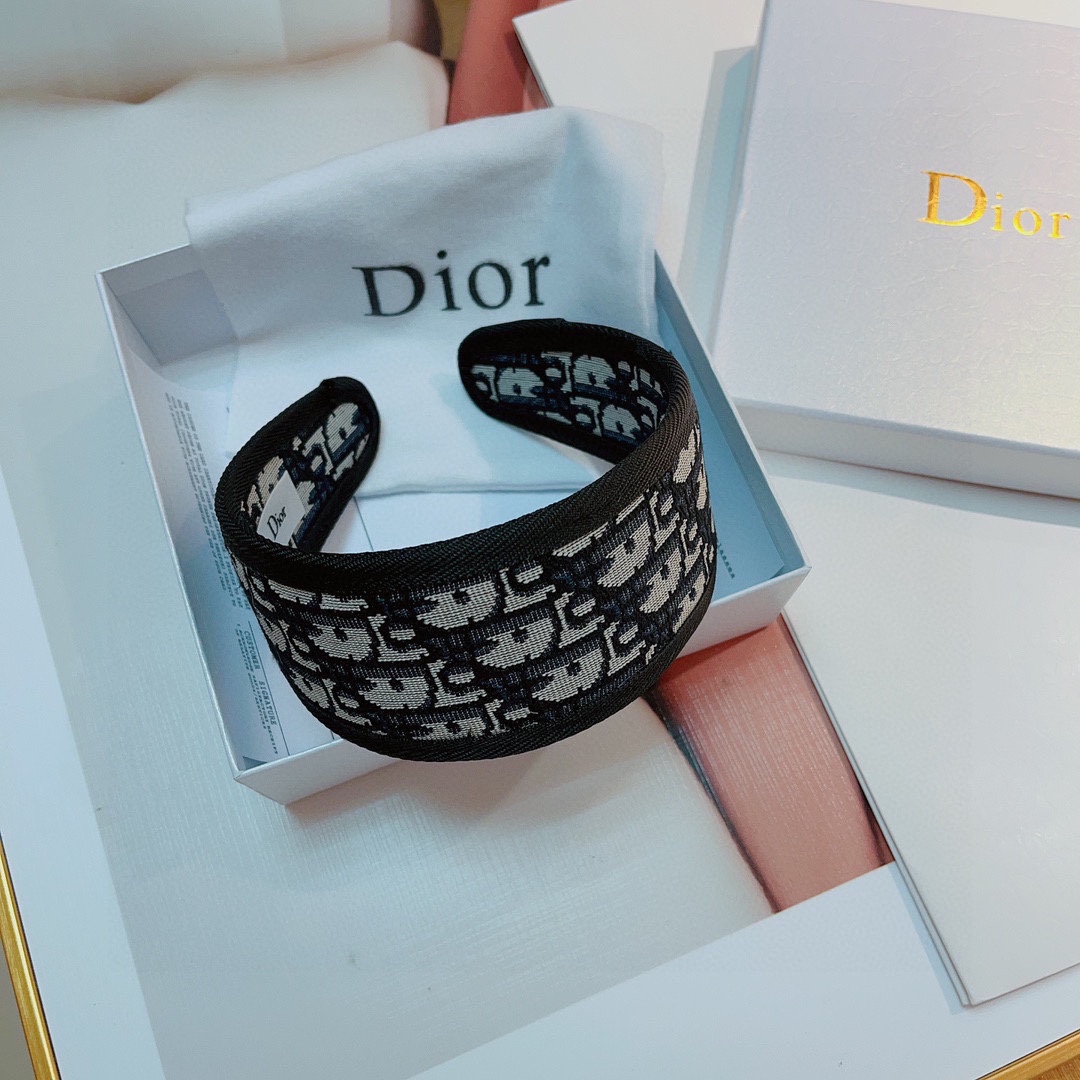 Dior Oblique Dior Band Headband - DopestKickz