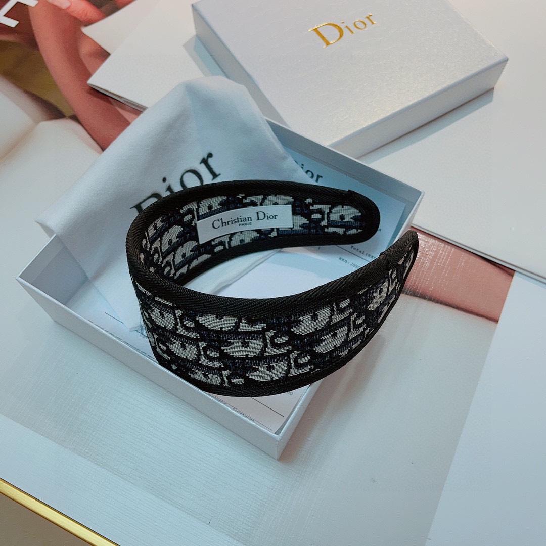 Dior Oblique Dior Band Headband - DopestKickz