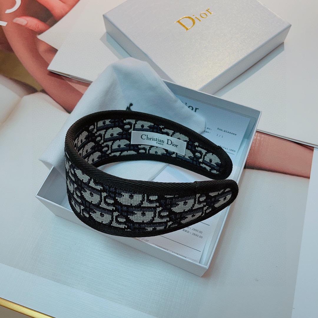 Dior Oblique Dior Band Headband - DopestKickz