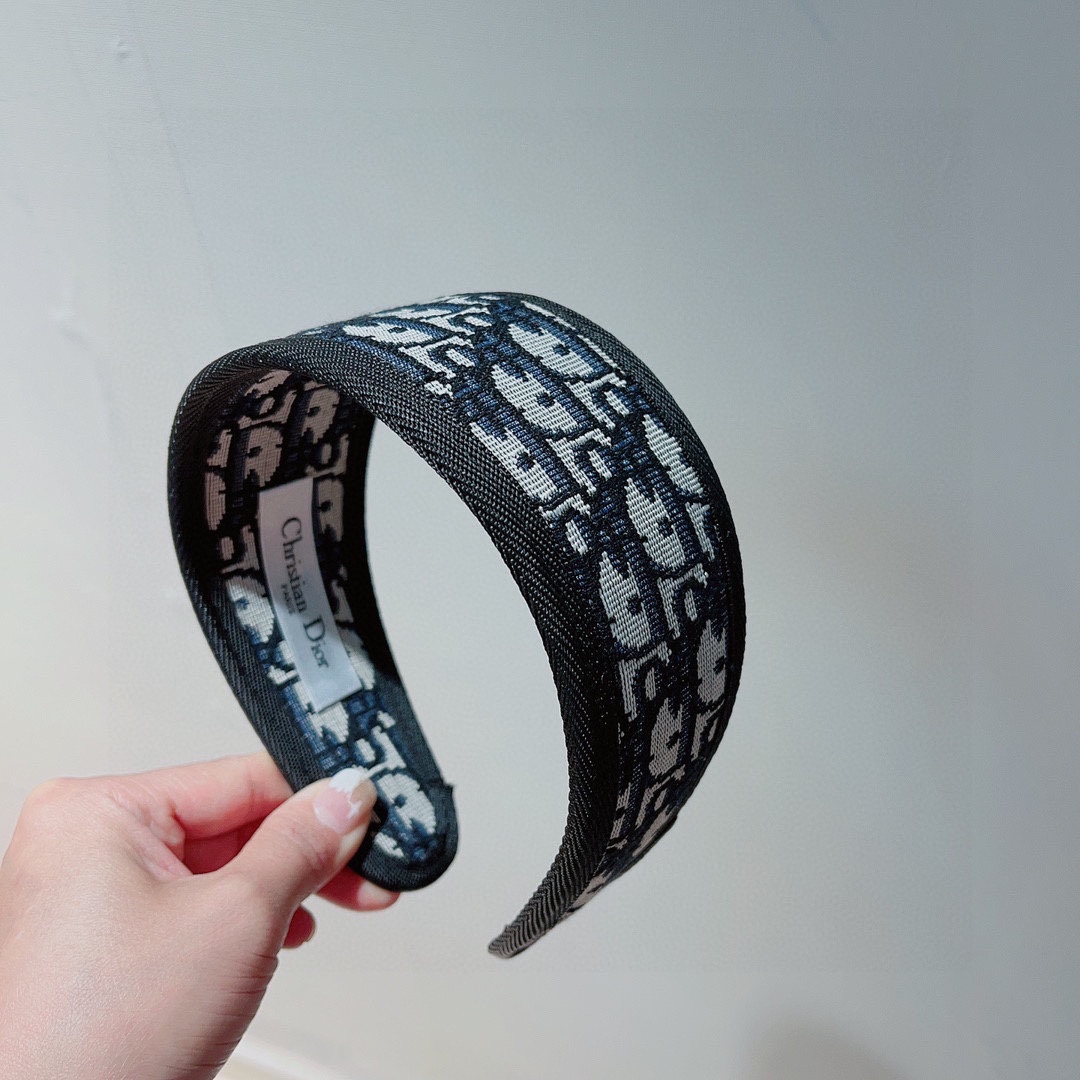 Dior Oblique Dior Band Headband - DopestKickz