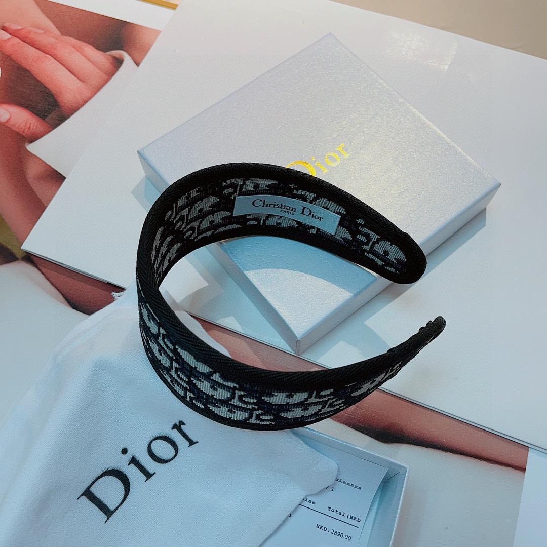 Dior Oblique Dior Band Headband - DopestKickz