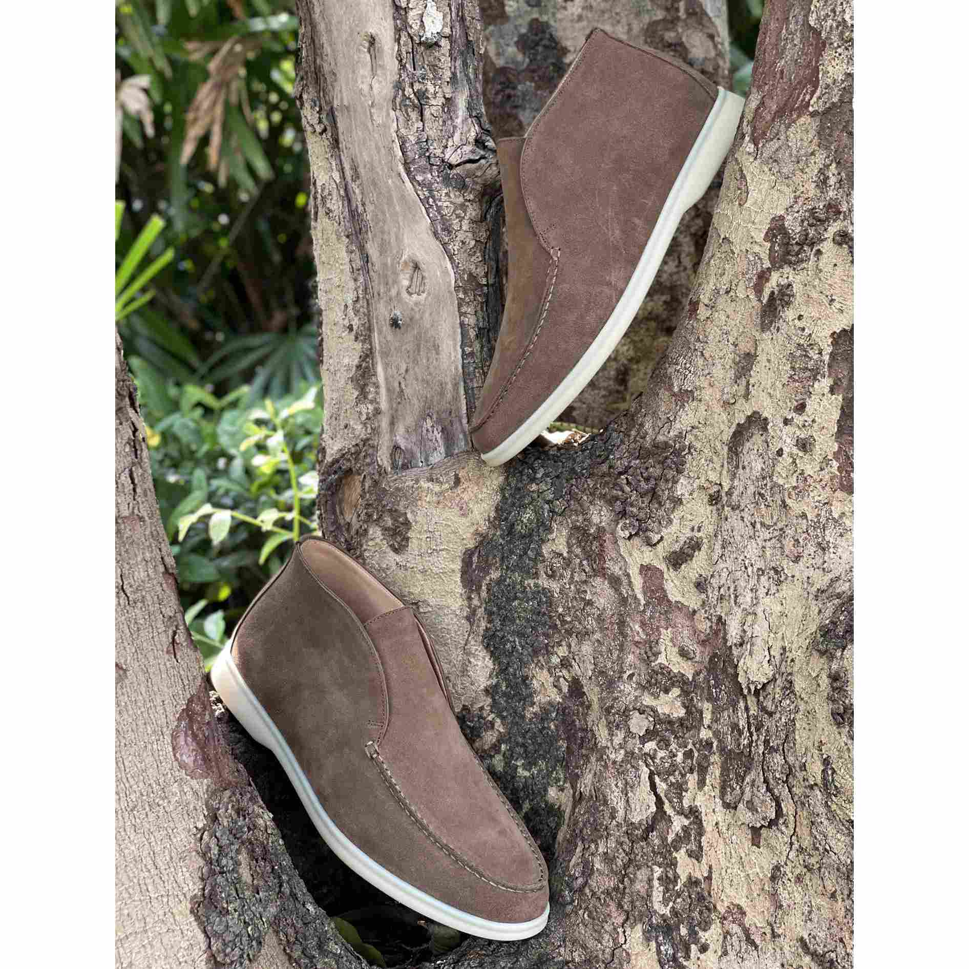 Loro Piana White Sole Summer Walk Loafers - DopestKickz