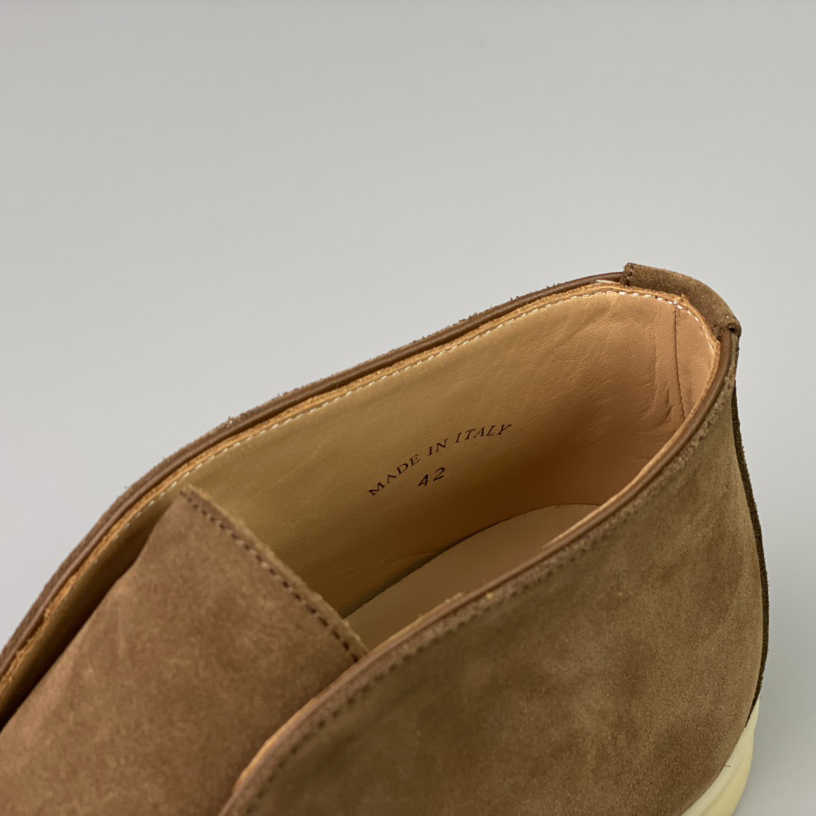 Loro Piana White Sole Summer Walk Loafers - DopestKickz