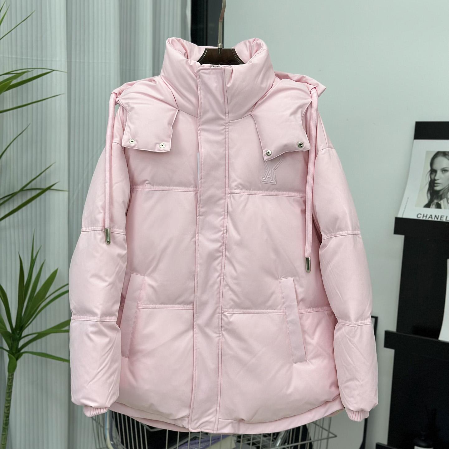 Ami Paris Ami De Coeur Puffer Jacket - DopestKickz