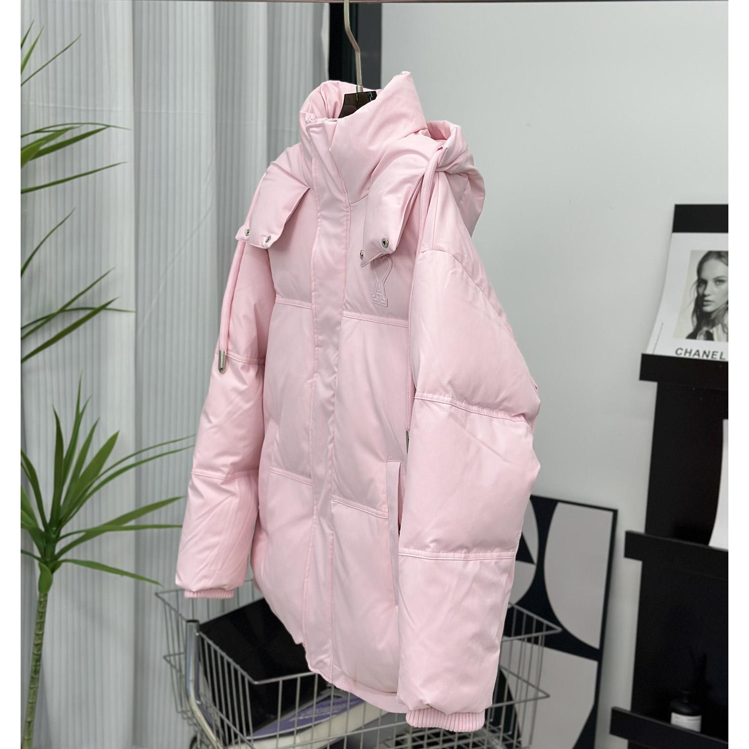 Ami Paris Ami De Coeur Puffer Jacket - DopestKickz