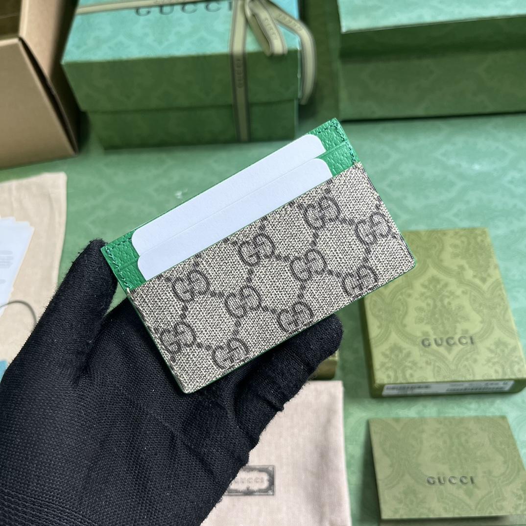 Gucci Card Case With GG Detail - DopestKickz
