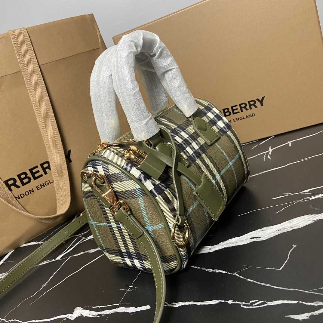 Burberry Check Mini Bowling Bag - DopestKickz