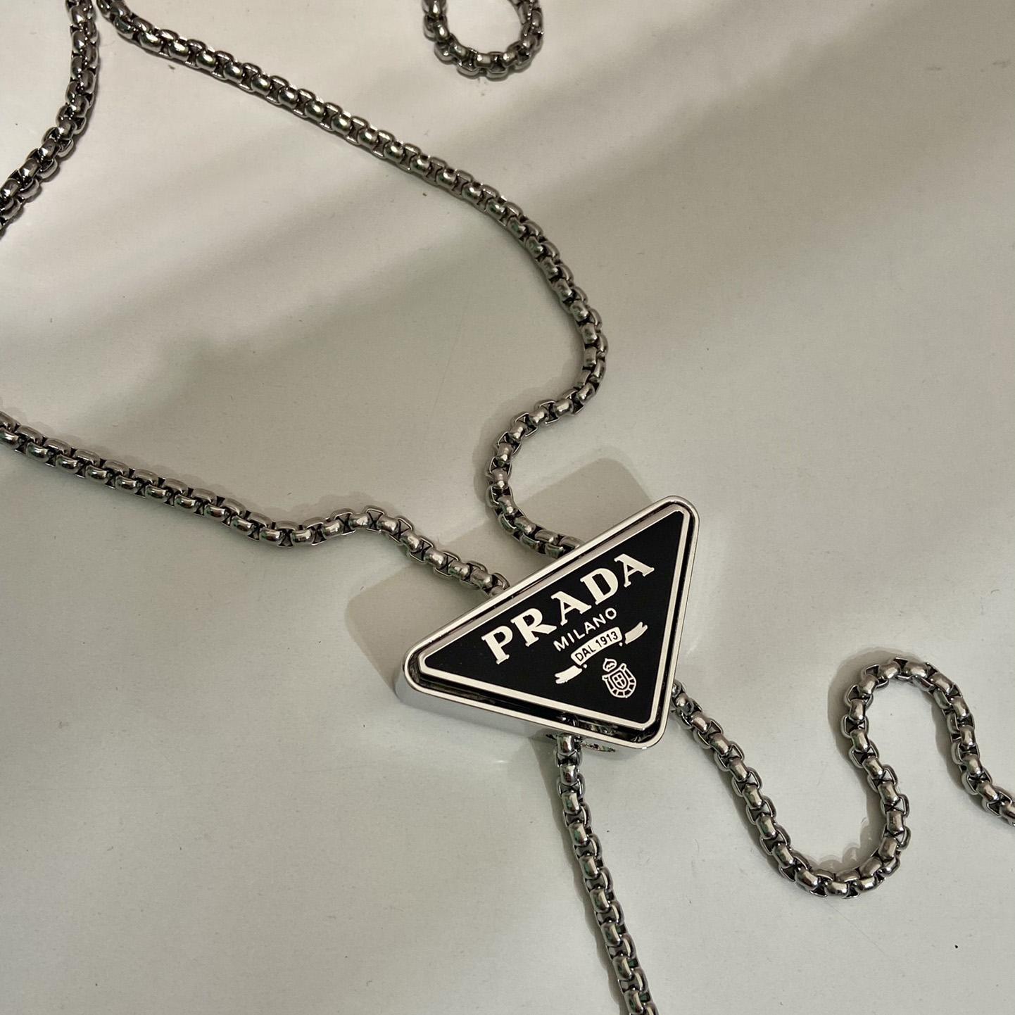 Prada Cardholder With Shoulder Strap And Crystals - DopestKickz